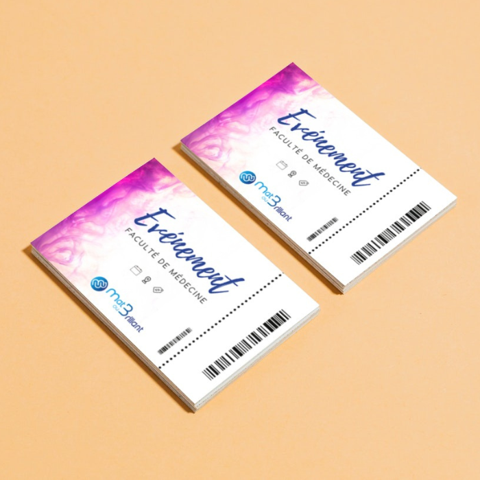 Tickets soirée étudiante